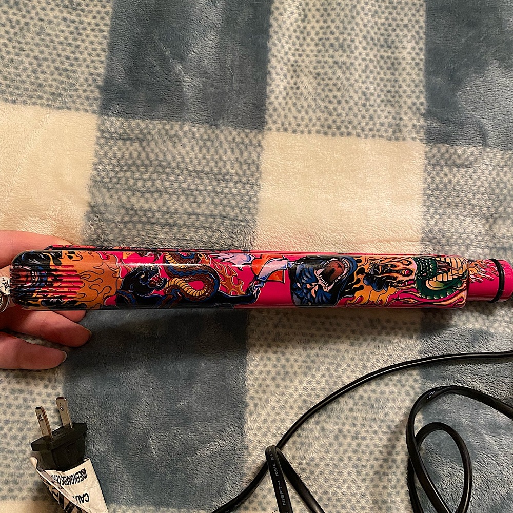 Proliss Turbo Silk Flat Iron Tattoo Red